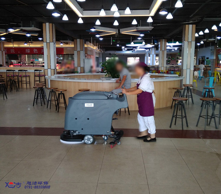 辦公大樓食堂保潔，食堂專用洗地機